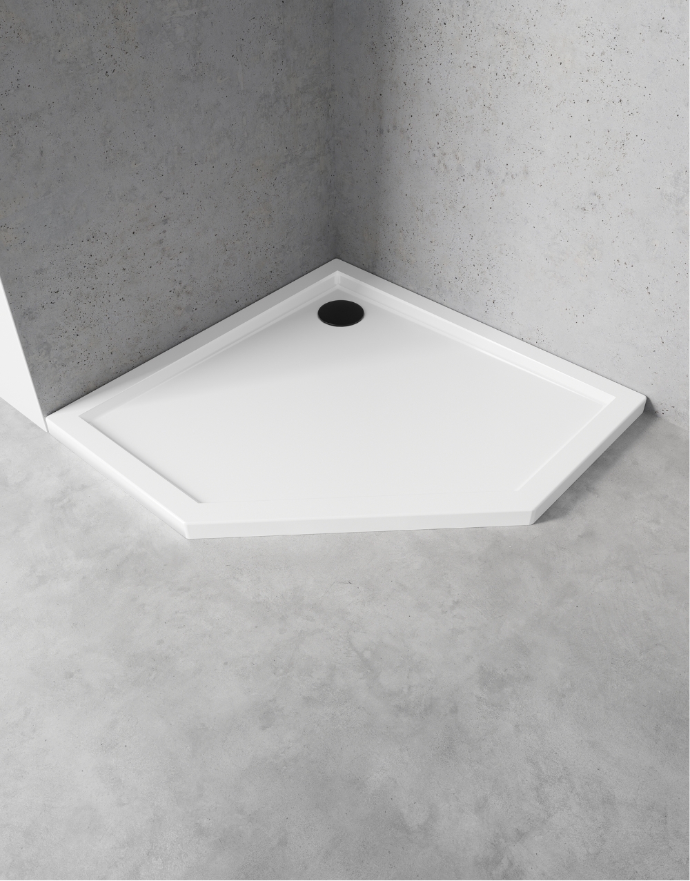 Pětiboké sprchové vaničky