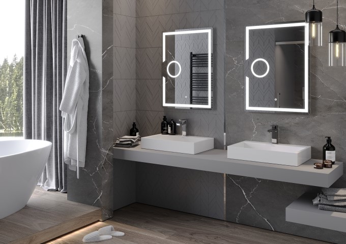 Koupelnová zrcadla 60x80cm