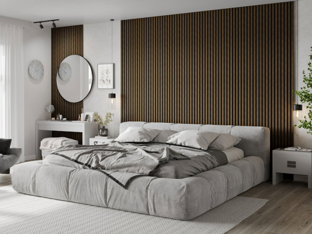 Ložnice s lamely ořech Mexen