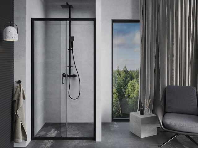 Koupelnový sloupek v aranžmá koupelny