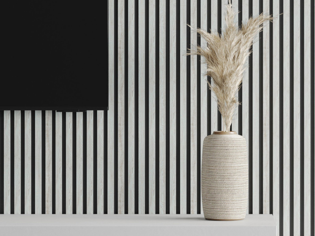 šedé lamely v pokoji