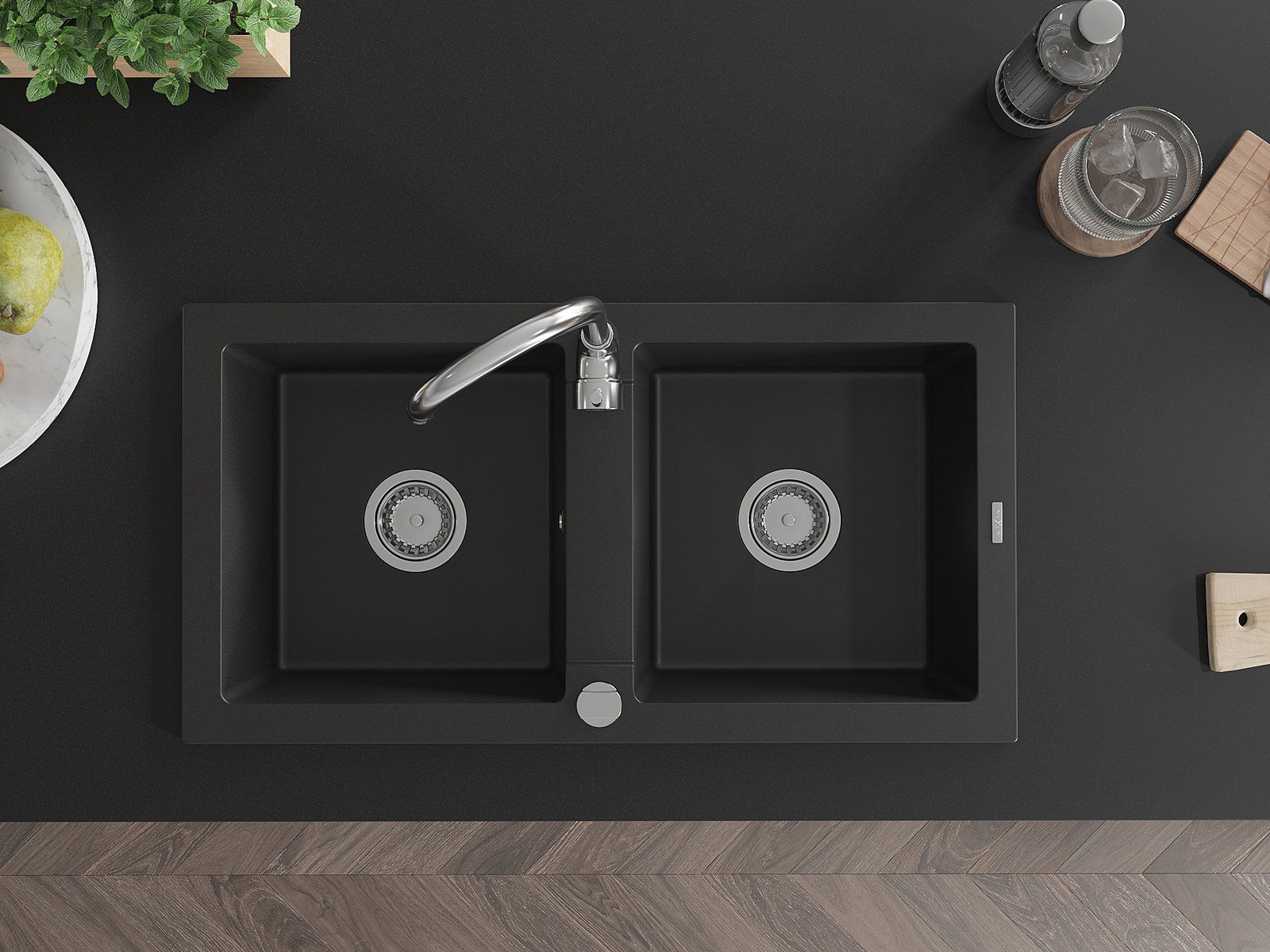 Dvojitý dřez Mexen