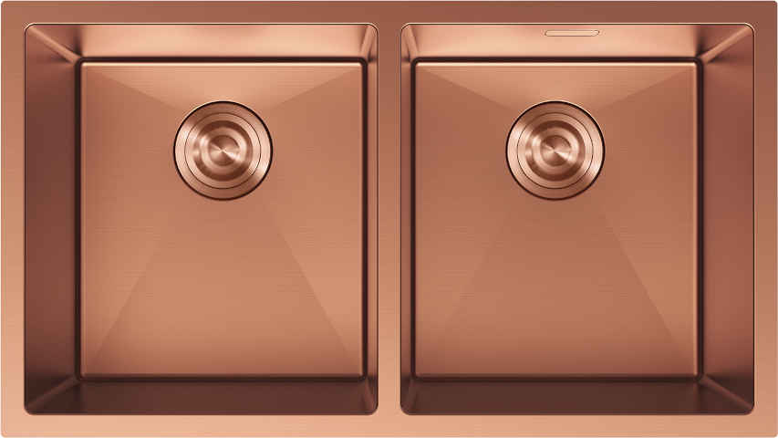 Kovový dřez měď