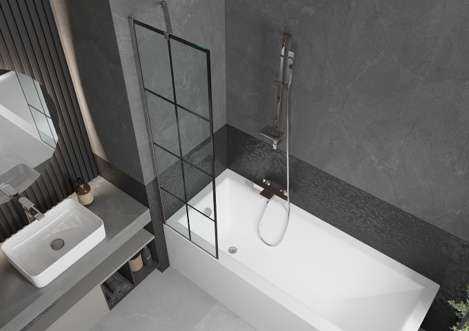 Vanové zástěny 75x140