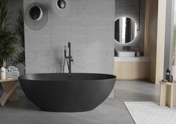 Volně stojící oválné vany