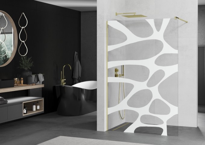 Sprchové stěny s ochranným povlakem