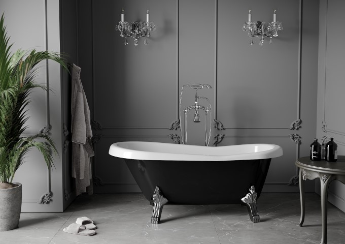 Volně stojící vany retro