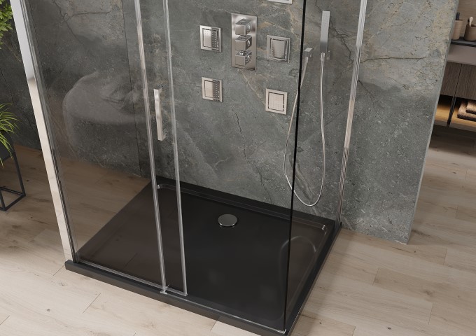 Obdélníkové sprchové kouty