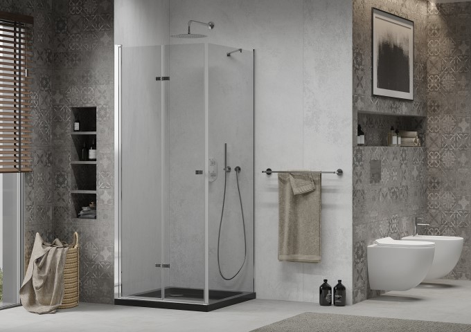 Sprchové kouty s otevíracími dveřmi