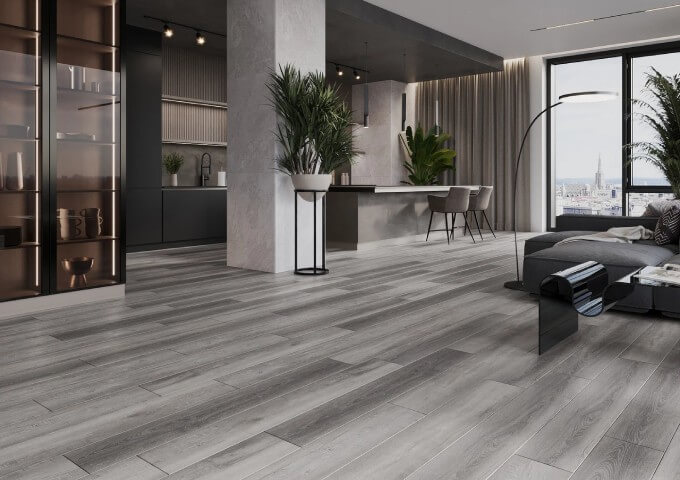 Vinylové panely šedé Mexen El Monte