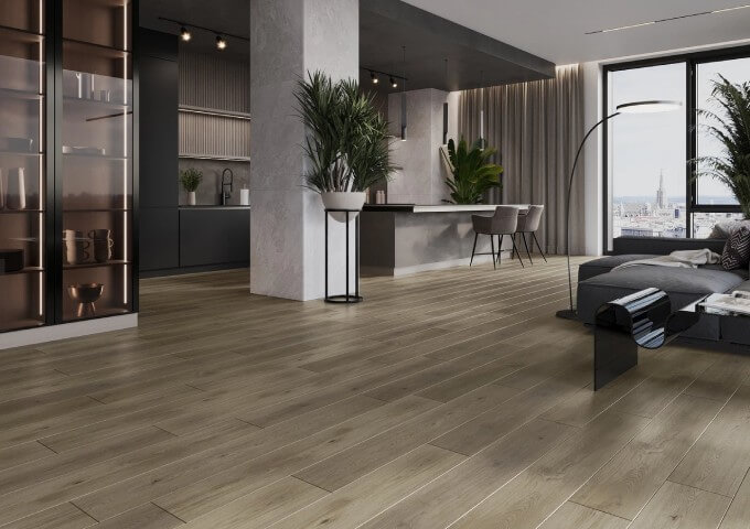 Mexen Perry vinylové panely hnědé