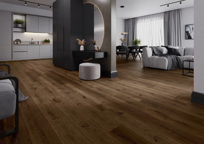 Mexen Strasburg vinylové panely hnědé