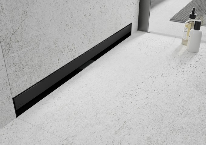 nástěnný odtokový žlab