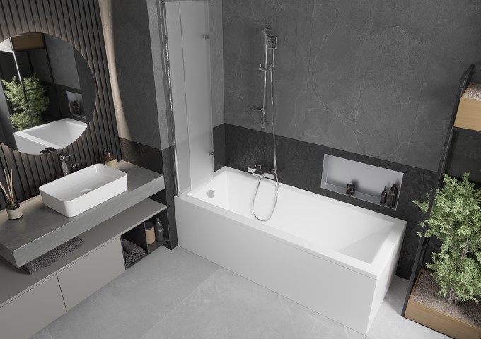 Vany 150x70 s paravanem a obalem