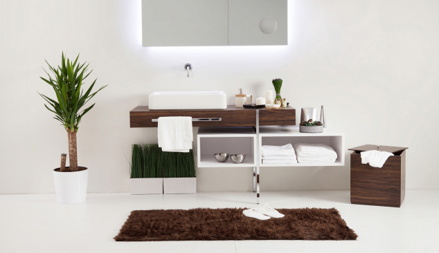 Stylové koupelnové košíky