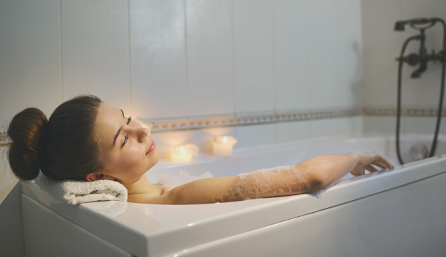 Ideální koupelna jen s obdélníkovou vanou