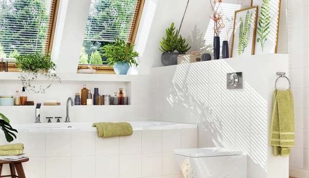 Jak správně rozmístit prvky vybavení koupelny