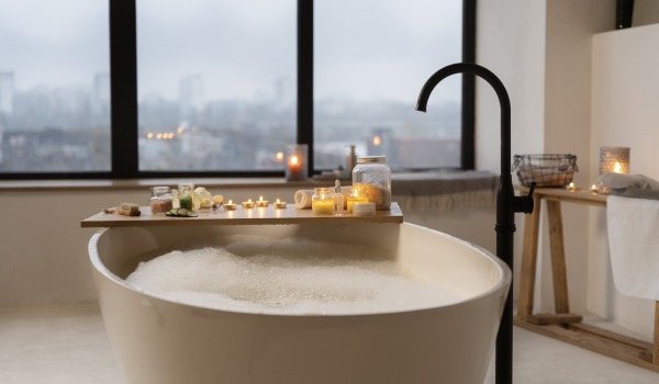 Útulná koupelna – jak ji zařídit? Využijte těchto jednoduchých triků!