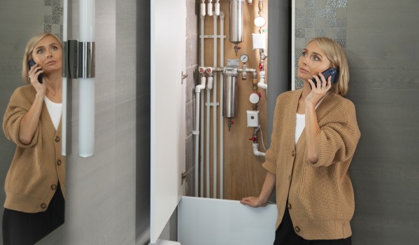 Jak zamaskovat trubky v malé koupelně – zakrytí, nábytek nebo dekorativní triky?