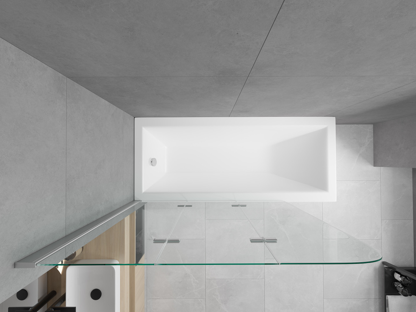 Vana a sprcha v jednom