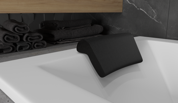 Opěrka na vanu - domácí spa