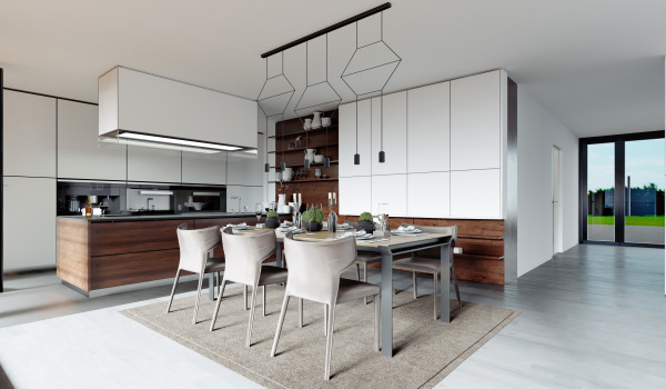 Kuchyňský nábytek po strop a vysoké skříňky - kdy se osvědčí?