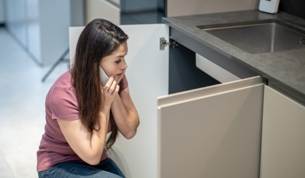 Jak odstranit bublání ve dřezu?