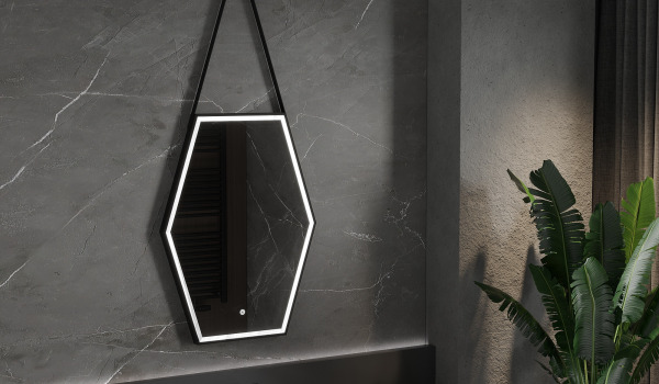 Koupelna s doplňky ve stylu boho