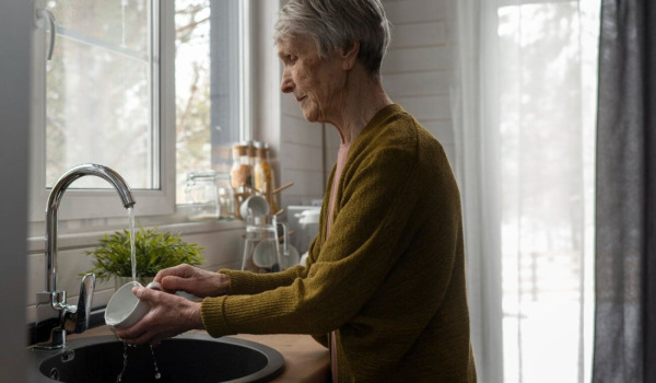 Je dřez pod oknem dobrý nápad?