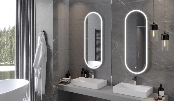 Jaké jsou typy koupelnových zrcadel?