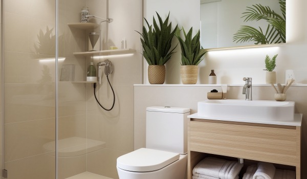 Jak vybrat dlaždice do malé koupelny?